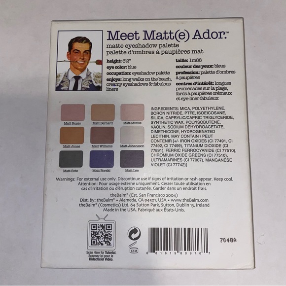 theBalm Meet Matte Adore Eyeshadow Palette - Picture 3 of 4